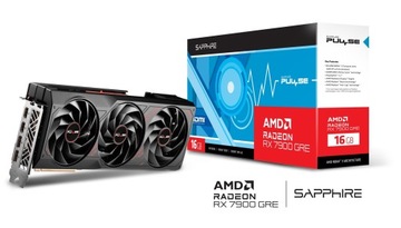Karta SAPPHIRE PULSE AMD RX7900 GRE GAMING OC 16GB DUAL HDMI / DUAL DP