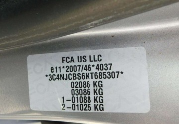 Jeep Compass II 2019 Jeep Compass 1.6MJD z Gwarancja Bezwypadkowy Model 2020r 1.6 Diesel 88KM, zdjęcie 13