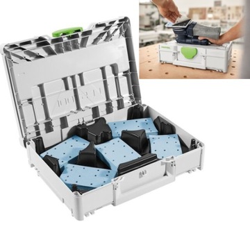 Systainer z papierami ściernymi Granat 80X133 FESTOOL 578194