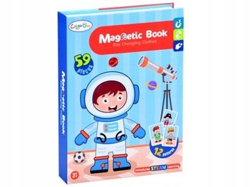 МАГНИТНАЯ КНИГА-ПАЗЛ ПРОФЕССИИ + ОДЕЖДА