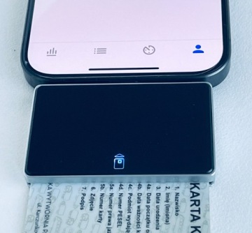 Устройство считывания карт водителя для iPhone 15 | iOS | USB-C |