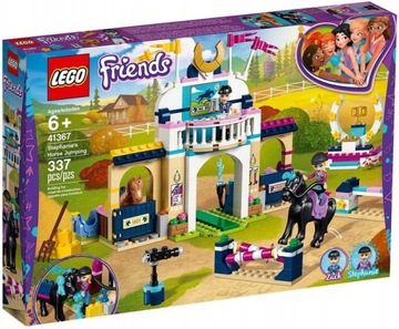 LEGO FRIENDS 41367 KONIE STAJNIA TOR PRZESZKÓD