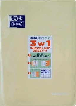 Zeszyt w kratkę A4 60 kartek Oxford Easy Book