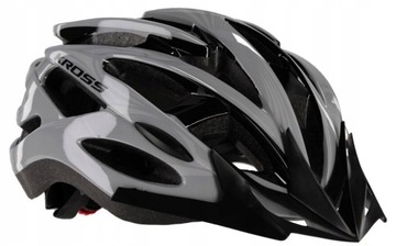Регулируемый велосипедный шлем KROSS LAKI GREY M (55 - 58см)