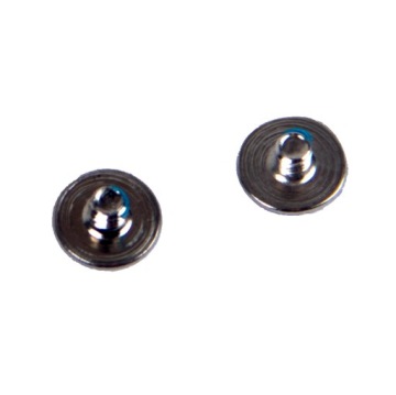 Винты M2,5x2,5x8 мм с плоской головкой, серебристые.