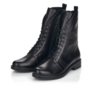 RIEKER - REMONTE женская обувь, черные ботильоны D8380