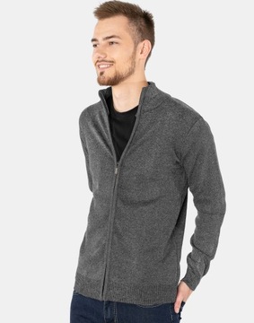 Sweter Męski Półgolf Rozsuwany Golf 8111-03 XL/XXL