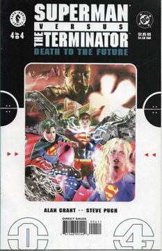 Dc Superman vs Terminator Komiks 4/2000 j.ang