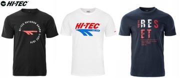 KOSZULKA MĘSKA HI-TEC T-SHIRT KOSZULKI ZESTAW KH01