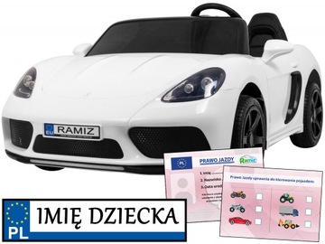 ogromne DWUOSOBOWE AUTO NA AKUMULATOR dla dzieci PERFECTA mocny silnik