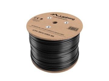 Kabel F/UTP Lanberg LCF6-30CU-0305-BK (F/UTP, RJ45 - F/UTP, RJ45 ; FTP; 305