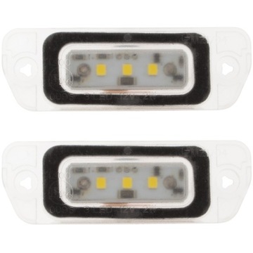 LAMPKI TABLICY REJESTRACYJNEJ LED do Mercedes ML W164 GL X164