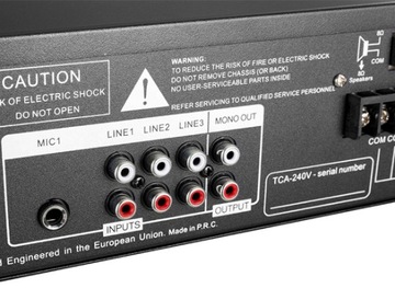 TAGA HARMONY TCA-240V 6-ЗОННЫЙ СМЕШИВАЮЩИЙ УСИЛИТЕЛЬ