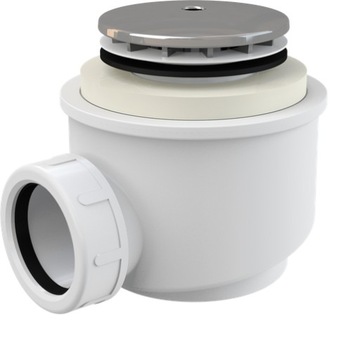 Syfon brodzikowy kryty chrom A47CR Ø50mm