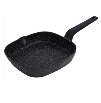 PATELNIA GRILLOWA MARMURKOWA KLAUSBERG 24cm KB-7661 – Idealna do zdrowego