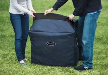 INTEX 28458 SPA ГИДРОМАССАЖНЫЙ НАГРЕВАТЕЛЬ Wi-Fi НАДУВНОЙ ВОДНЫЙ МАССАЖ НА 4 ЧЕЛОВЕКА