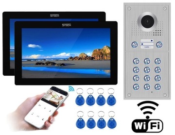 Wideodomofon IP 2-rodzinny VERUS CZYTNIK SZYFRATOR