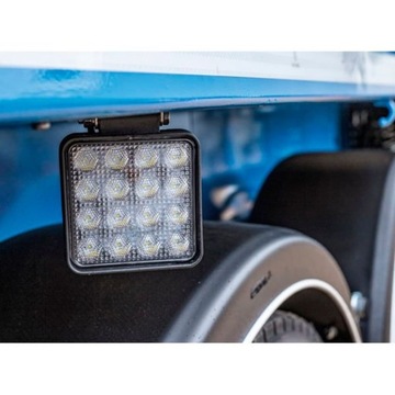 Светодиодная рабочая лампа, галогенная, 48 Вт, прожектор, экскаватор, погрузчик, роликовый вилочный погрузчик