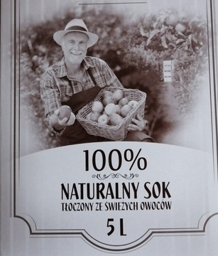 SOK WIŚNIA 100%WIŚNIOWY tłoczony 10L DNA MOCZANOWA