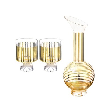 Винтажный ночной кувшин для сока, набор из 3 предметов