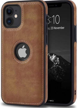 ETUI CASE PREMIUM EKO-SKÓRA DO IPHONE 11 - BROWN