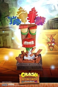 Crash Bandicoot Replika maski Aku Life Size LIMITOWANA EDYCJA