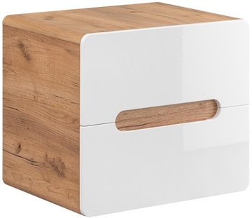 Szafka pod umywalkę nablatową 60cm AMBER biały