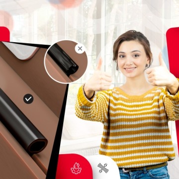 Оконный уплотнитель для рамы створки окна ПВХ ALUPLAST S-1172 50м