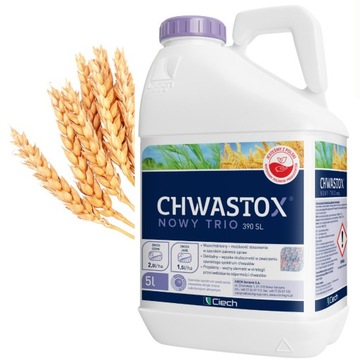 Chwastox Nowy Trio 5L CHWASTY W ZBOŻACH TRAWIE TRAWNIKACH TRAWNIKU