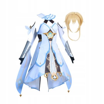 Genshin Impact Traveler Lumine Cosplay Halloween