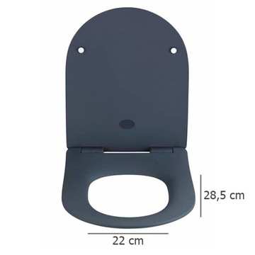 Сиденье для унитаза Sedilo из дюропласта MATTE WENKO