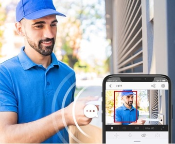 Видеодомофон EZVIZ WiFi HP7 Wicket Gate Reader Мобильное приложение