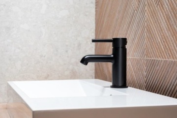 ЧЕРНАЯ РАКОВИНА KFA MOZA FATTER. СТОЙКА.+ КЛИК-КЛАК