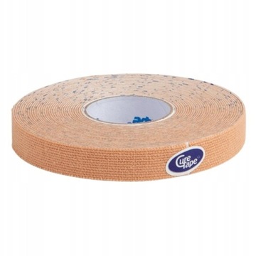 Kinesiotaping taping estetyczny twarzy CureTape 1cmx5m facetaping beż 1 szt