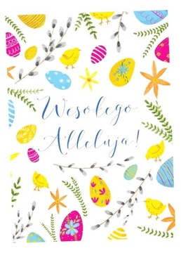 KARNET B6 WIELKANOC. ALLELUJA