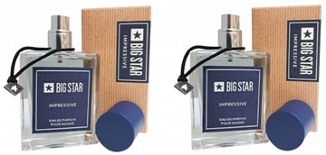 BIG STAR IMPRESSIVE Woda Perfumowana perfumy EDP 50ml - 2 szt.