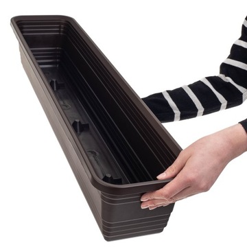 БАЛКОННАЯ ЯЩИКА ЦВЕТОЧНЫЙ ВАЗ 80см MOKKA FLOWER BOX KADAX