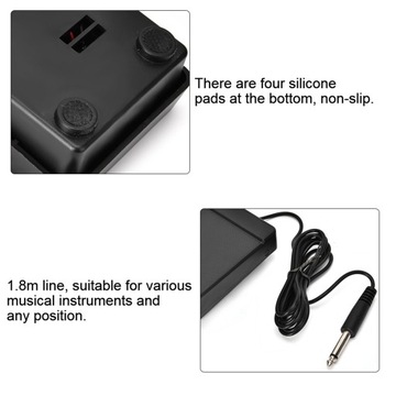 6.35 SUSTAIN PEDAL DO KEYBOARDÓW KLAWIATUR