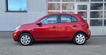 Nissan Micra IV Hatchback 5d Facelifting 1.2 80KM 2014 Nissan Micra Klimatyzacja Bluetooth Tempomat ESP ABS Isofix El. Szyby RCD, zdjęcie 1
