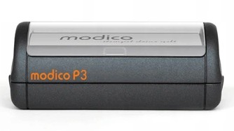 PIECZĄTKA MODICO P3 CZARNA OPRAWKA KIESZONKOWA