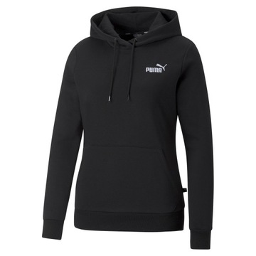 Damska Bluza ESS+ EMBROIDERY HOODIE FL PUMA BLACK