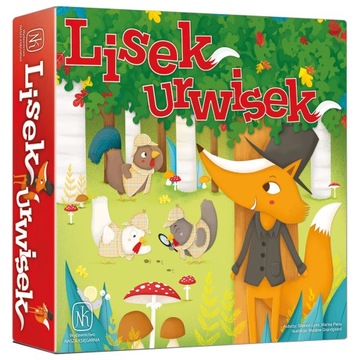 Gra LISEK URWISEK - rodzinna gra planszowa