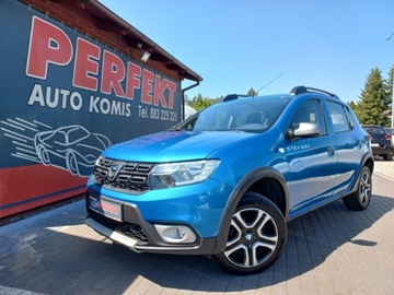 Dacia Sandero II Hatchback 5d Facelifting 0.9 TCe 90KM 2018 Dacia Sandero Stepway Navi Klimatyzacja Tempom...