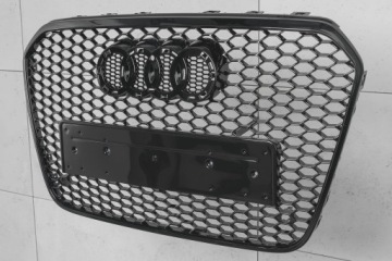 AUDI S6 C7 2011-2015 ГРИЛЬ СТАЙЛИНГ RS6 ЧЕРНЫЙ