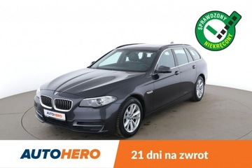 BMW Seria 5 F10-F11 Limuzyna 520d 184KM 2014 BMW 520 GRATIS! Pakiet Serwisowy o wartości 1200