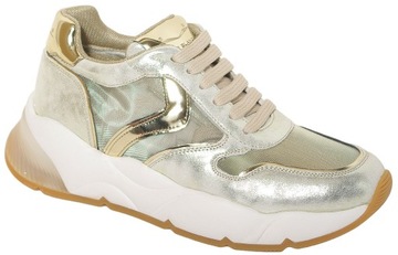 Voile Blanche SHEEL MESH sneakers platino 40