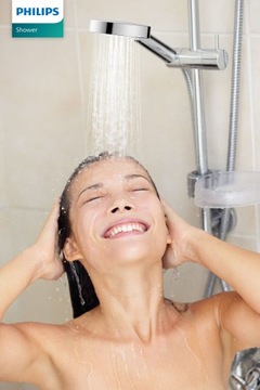 Душевая головка PHILIPS с фильтром, хром, душевой фильтр