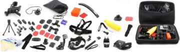 Sada XXL Montážní příslušenství Držáky pro GoPro Sjcam Xiaomi INSTA360 Dji