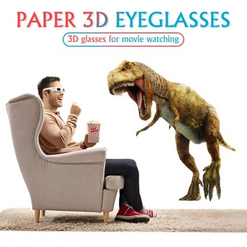 КАРТОННЫЕ 3D ОЧКИ ДЛЯ ЧИТАНИЯ ДИЗАЙНЕР ЛЮКС