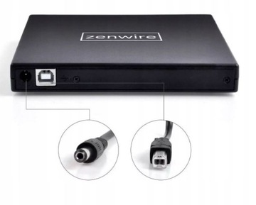 Napęd Optyczny Odtwarzacz Zewnętrzny USB płyt CD DVD-RW Przenośny Mobilny